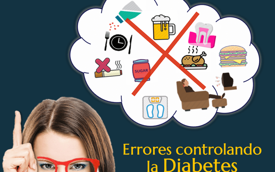 Evita estos errores si eres diabético.