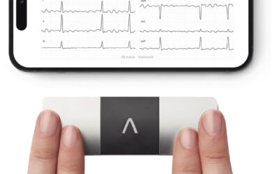 Electrocardiograma KardiaMobile 6L
