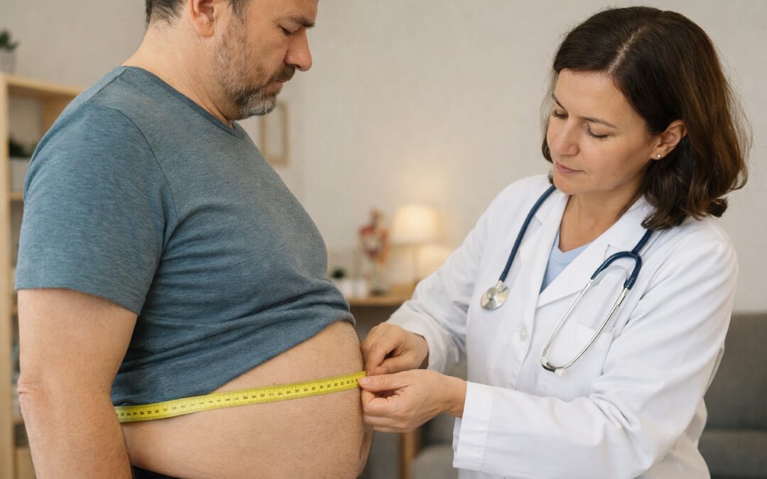 la barriga puede causar infarto